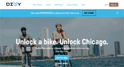 Desktop Screenshot of divvybikes.com